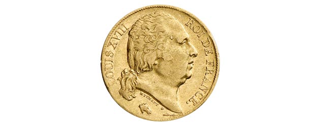 20 Francs Louis XVIII